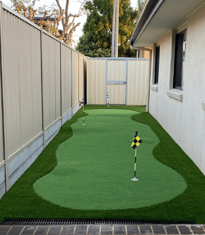 Backyard Putting Green Design & Installation in Valencia, CA